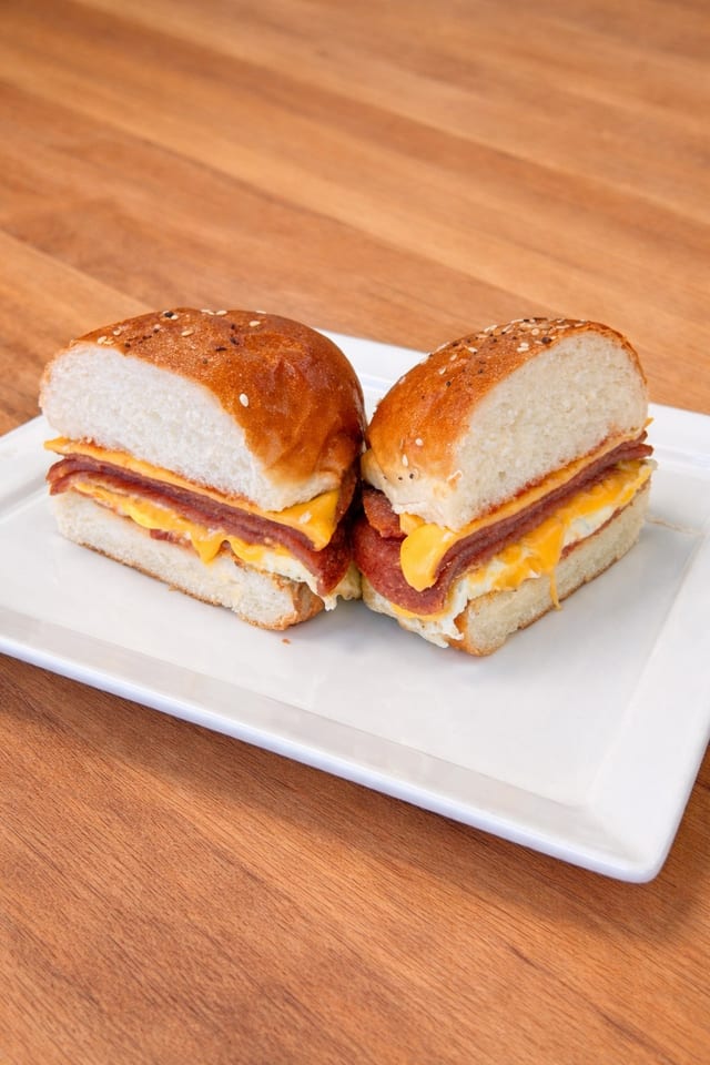 Egg & Cheese & Choice of Meat