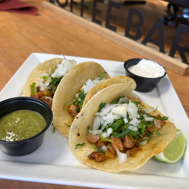 Chicken Tacos.